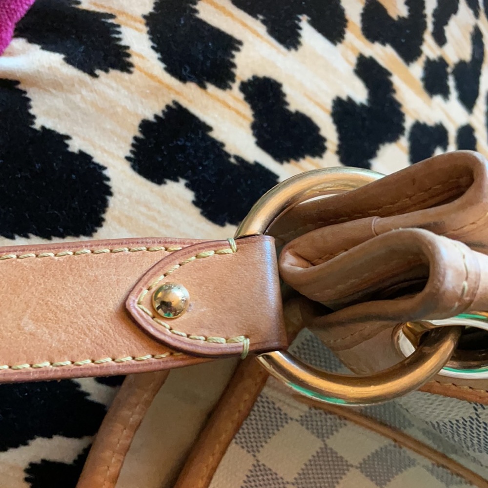 Louis Vuitton Damier Azur Galleria Bag - Picture 7 of 8